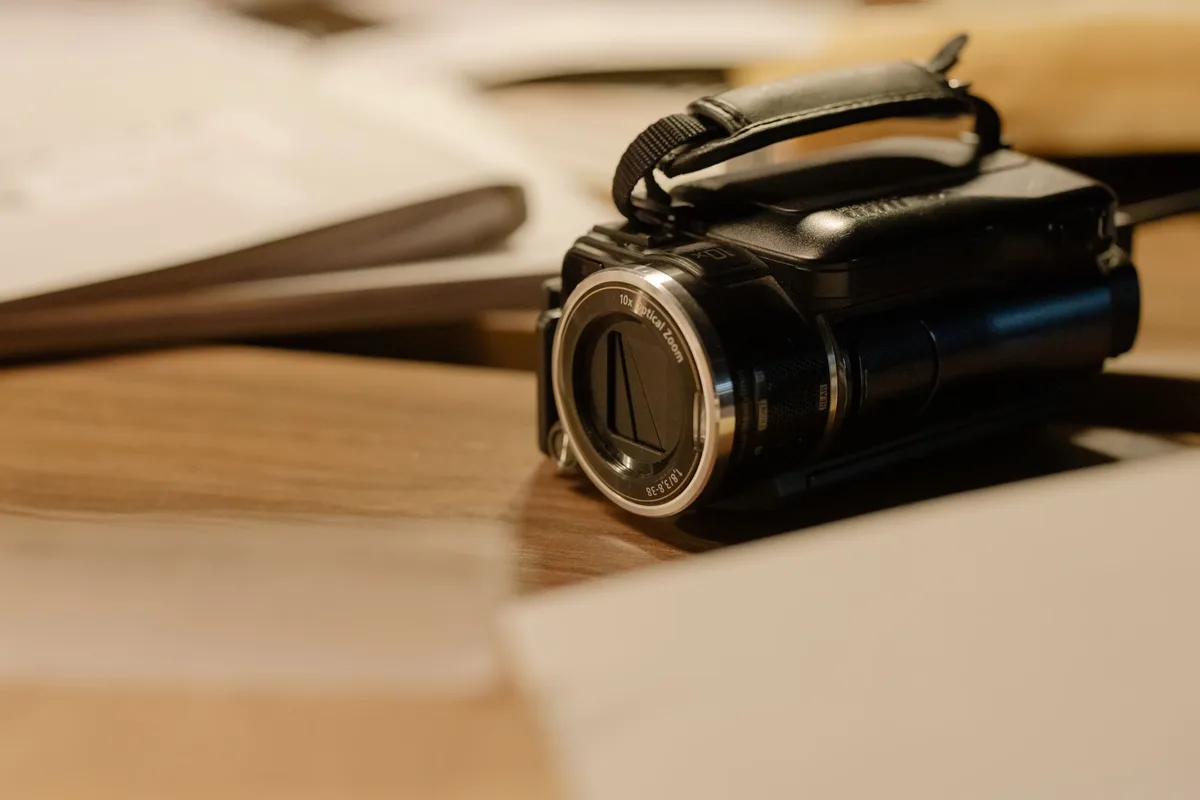 An electronic gadget captures the essence of technological advancement.