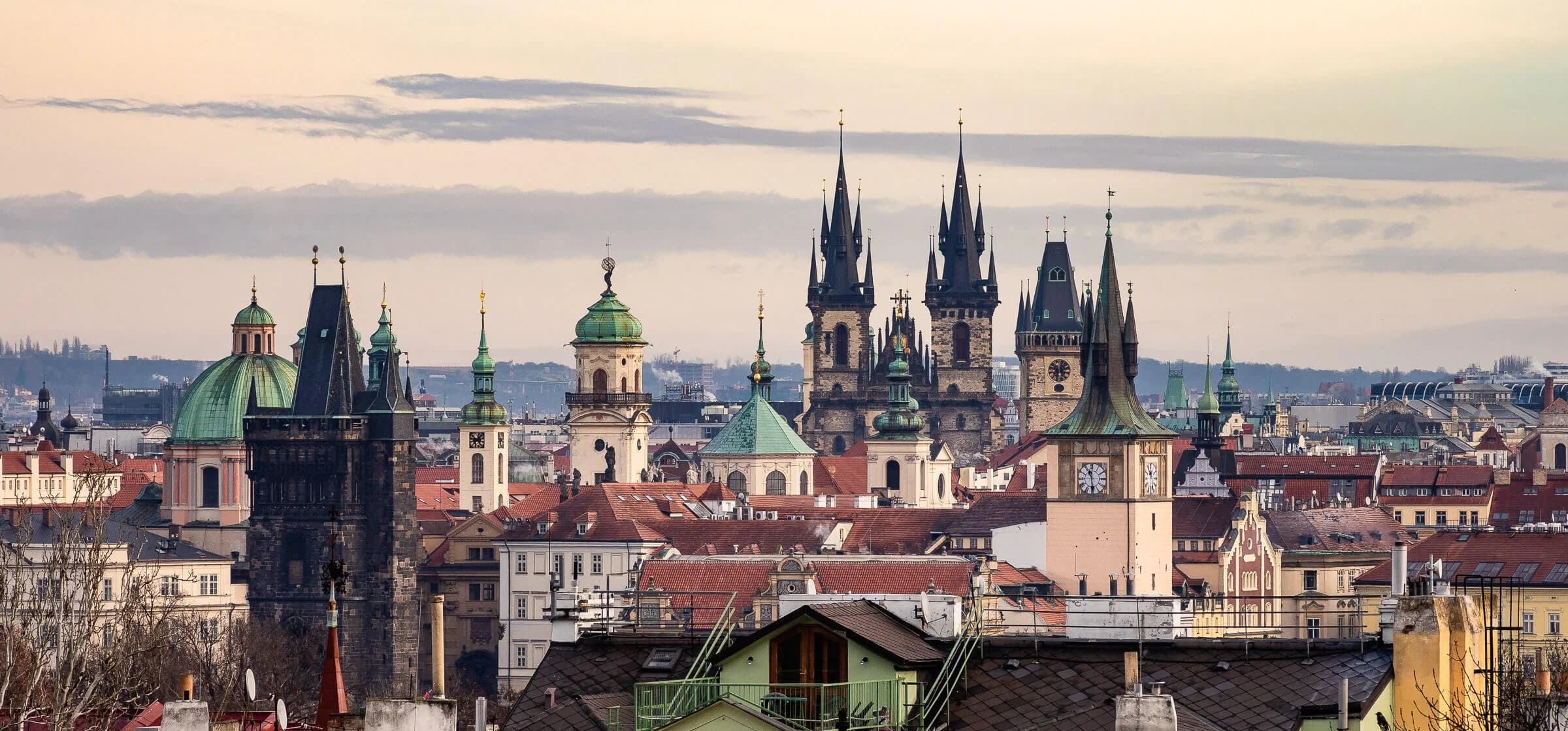 View of Prague